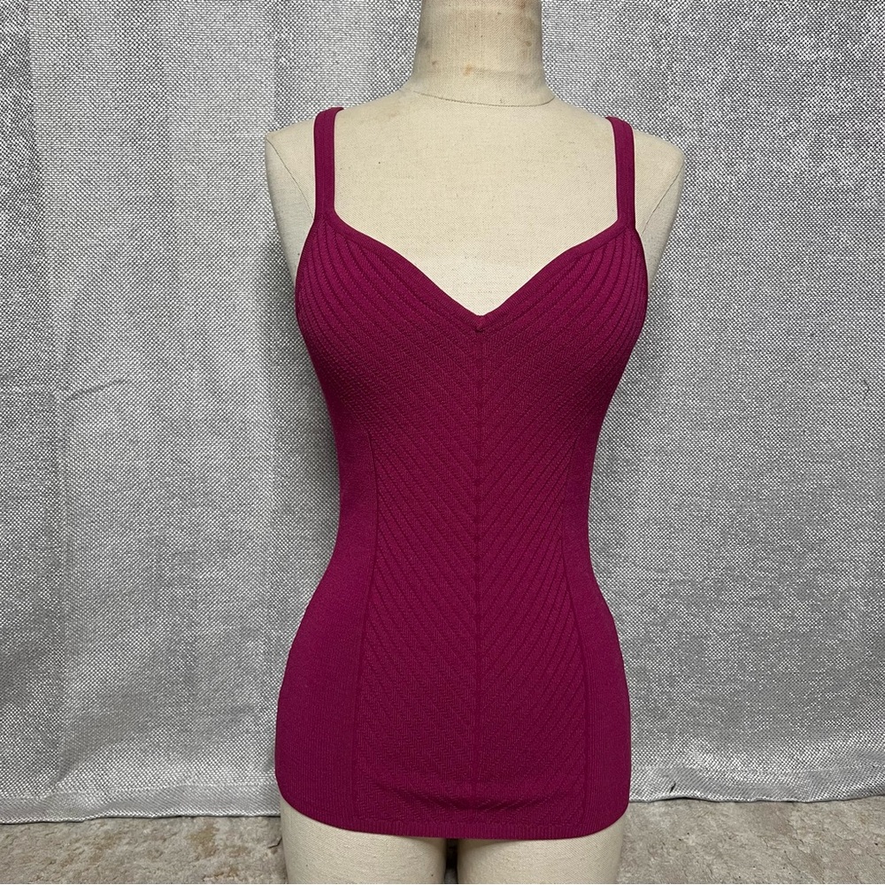 White House Black Market Magenta Camisole